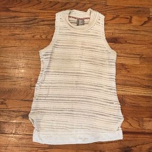 Anthropologie knit mock neck tank
